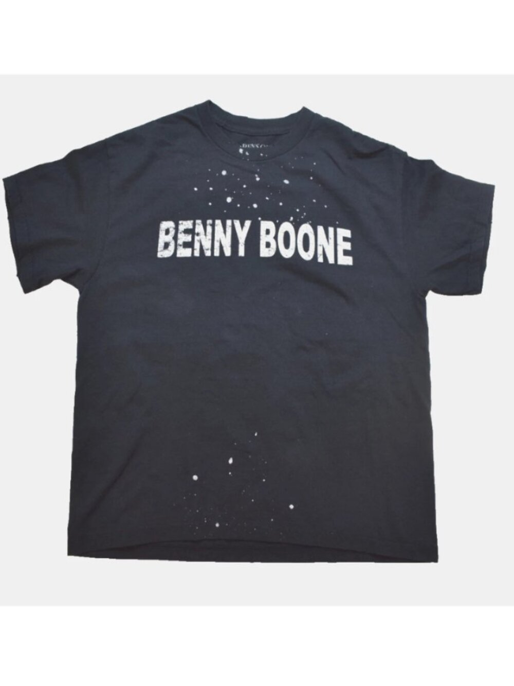 Benson Boone American Heart Womens Benny Boone Thrashed Black Shirt New Medium